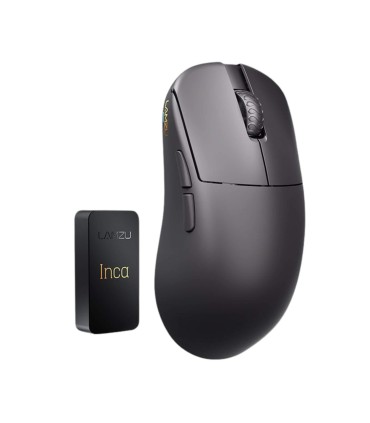 LAMZU Souris de jeu blanche 8K INCA – Pixart 3950 40g