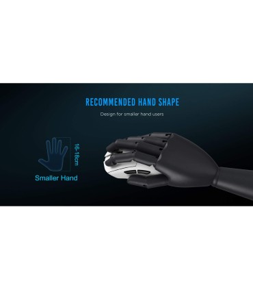 LAMZU PARO AURORA Charcoal Black – 48 g 8K Gaming Maus