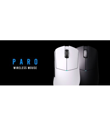 LAMZU PARO AURORA Charbon Noir – Souris de jeu 48 g 8K