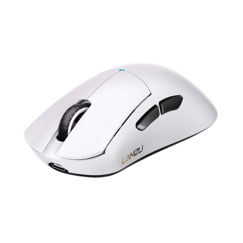 LAMZU PARO AURORA Polar White – 8K Gaming Maus 48g