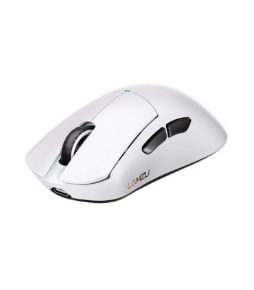 LAMZU PARO AURORA Polar White – Souris de jeu 8K 48g