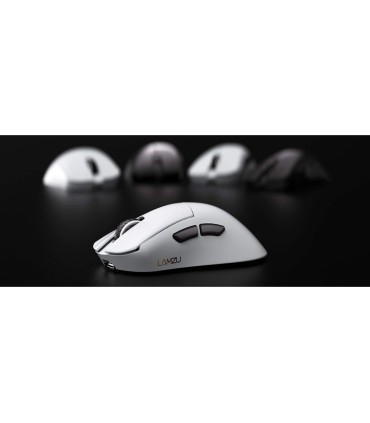 LAMZU PARO AURORA Polar White – Souris de jeu 8K 48g