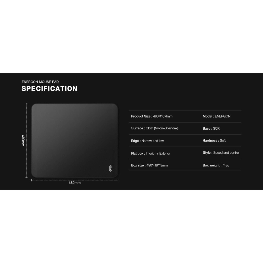 LAMZU Energon Mouse Pad – Speed Gaming Mouse Pad