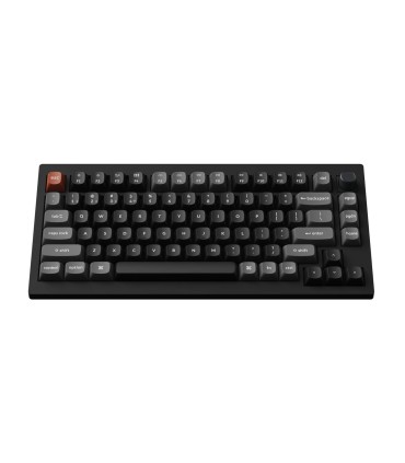 Keychron V1 Ultra Noir Rouge (US) – Batterie 8K & 660h