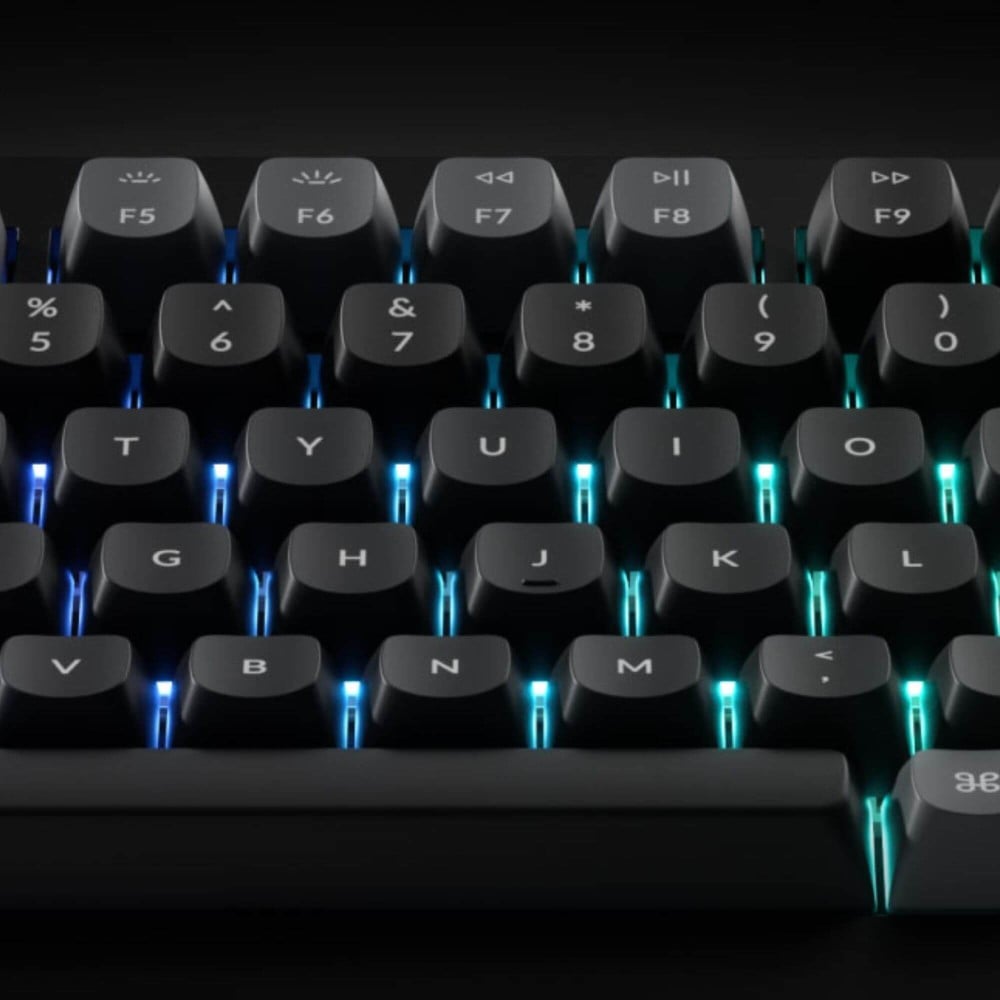 Keychron V1 Ultra Black Red (US) – 8K & 660h Akku
