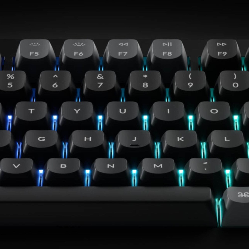 Keychron V1 Ultra Noir Rouge (US) – Batterie 8K & 660h