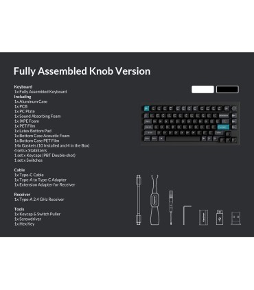 Keychron Q1 Ultra 8K – Wireless Custom Keyboard mit 8000 Hz
