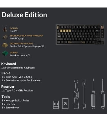 Black Myth Wukong Deluxe Keyboard – Limitierte 75% Gaming Tastatur