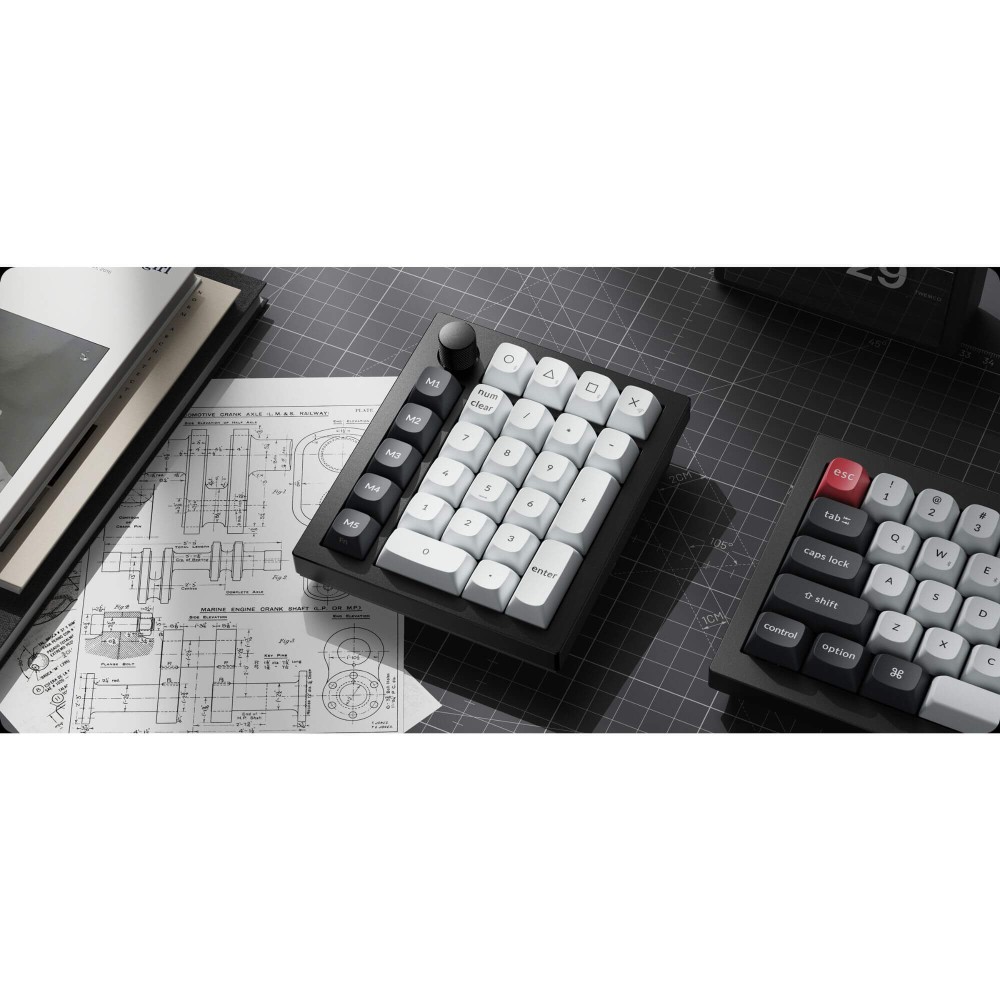 Keychron Q0 HE Number Pad Black – Magnetic Switches & Rapid Triggers