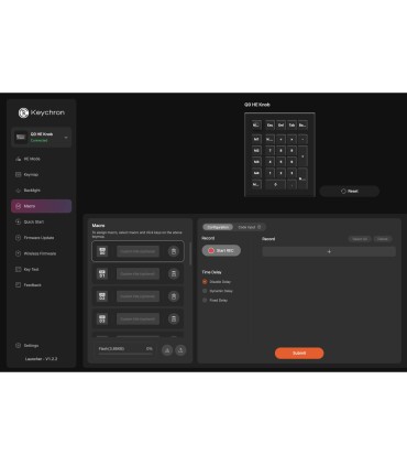 Keychron Q0 HE Number Pad Black – Magnetic Switches & Rapid Triggers