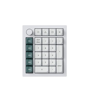 Keychron Q0 HE Number Pad White – Magnetic Switches & Rapid Triggers