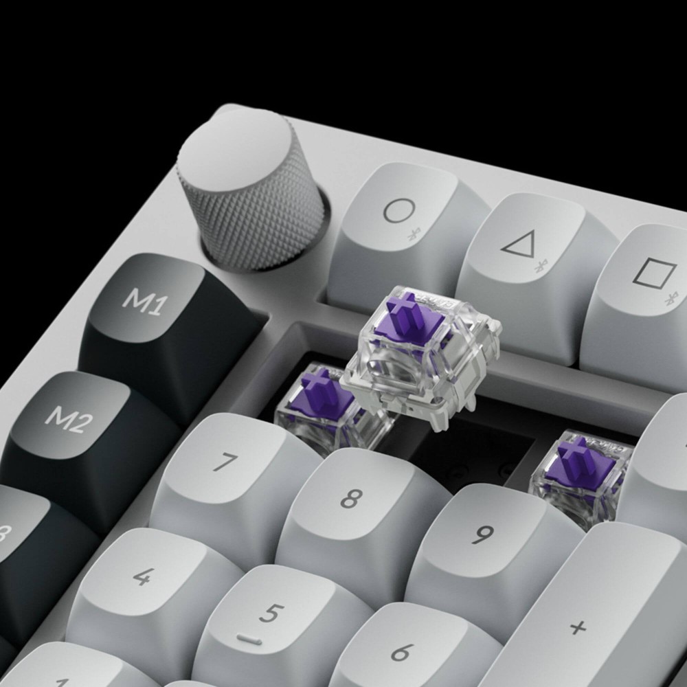Keychron Q0 HE Number Pad Weiss – Magnetische Switches & Rapid Trigger