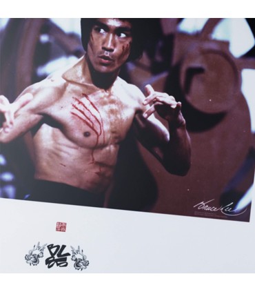 Pulsar Superglide 3 XL Tapissette de souris en verre Bruce Lee Photo