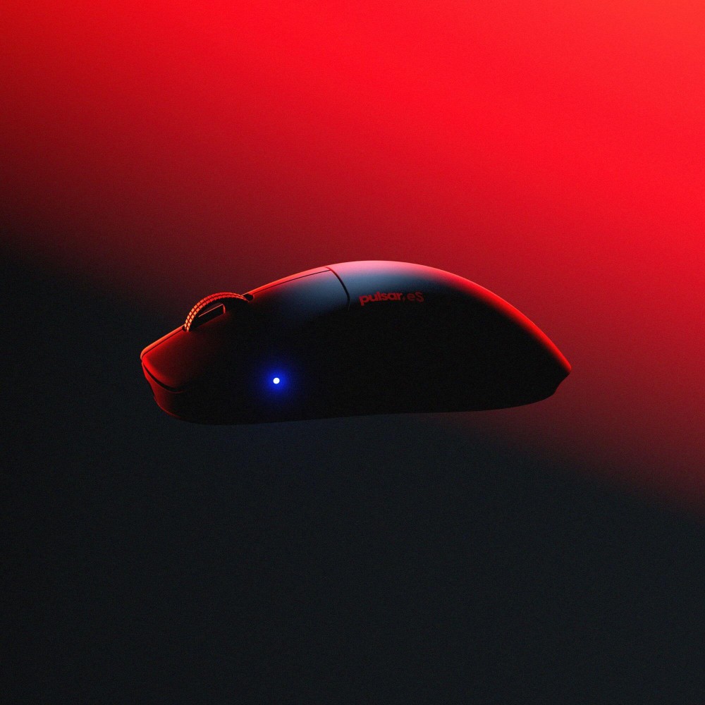 Pulsar souris de jeu eS FS-1 – 56g, 32K DPI, 8K polling