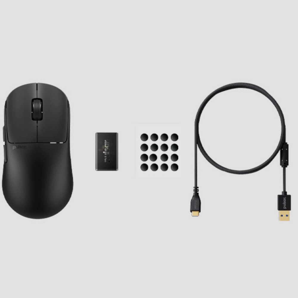 Pulsar X2N CrazyLight Souris de jeu moyenne 43G capteur 8K