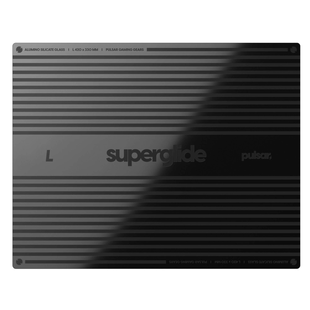 Pulsar Superglide 3 Tapis de souris en verre L – Vitesse et contrôle