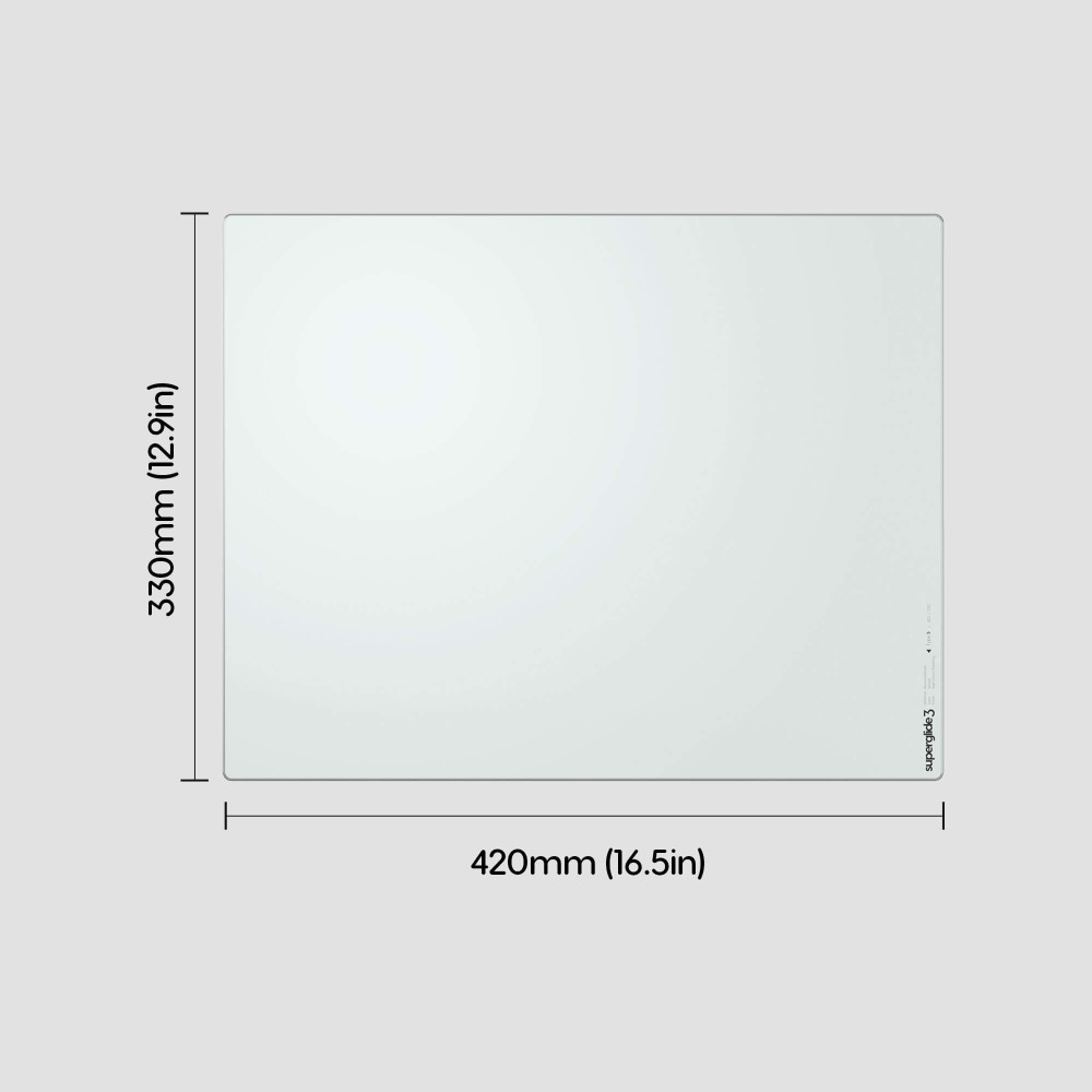 Pulsar Superglide 3 Tapis de souris en verre L – Vitesse et contrôle
