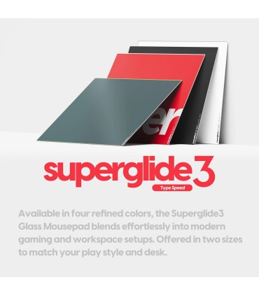 Pulsar Superglide 3 XL tapis de souris en verre – Vitesse & Contrôle