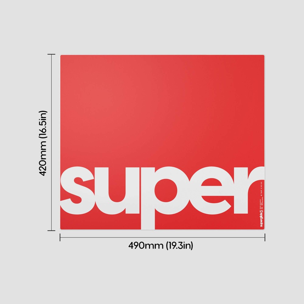 Pulsar Superglide 3 XL tapis de souris en verre – Vitesse & Contrôle
