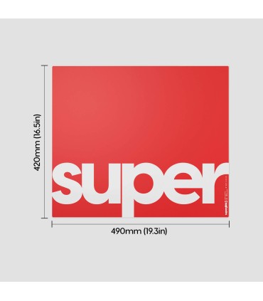 Pulsar Superglide 3 XL tapis de souris en verre – Vitesse & Contrôle