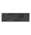 Keychron V6 8K QMK Noir Rouge Switch (US) avec bouton