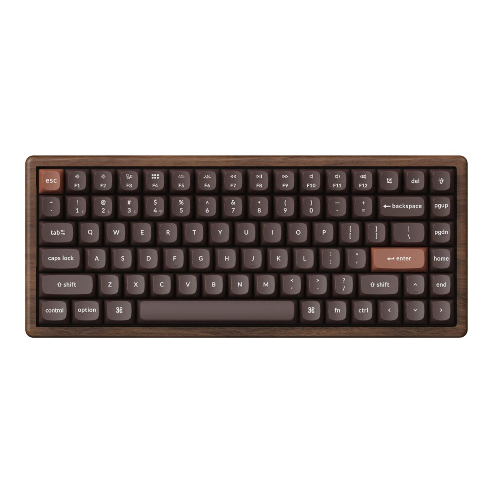 Keychron K2 HE All-Wood – Magnetische Holz Tastatur