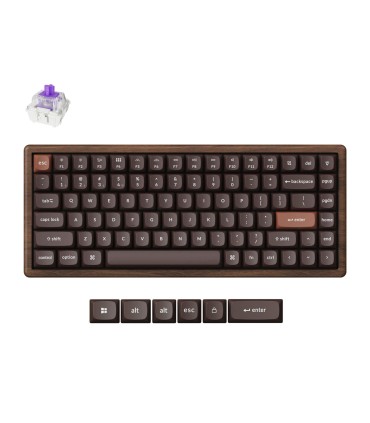 Keychron K2 HE Tout bois – Clavier magnétique en bois