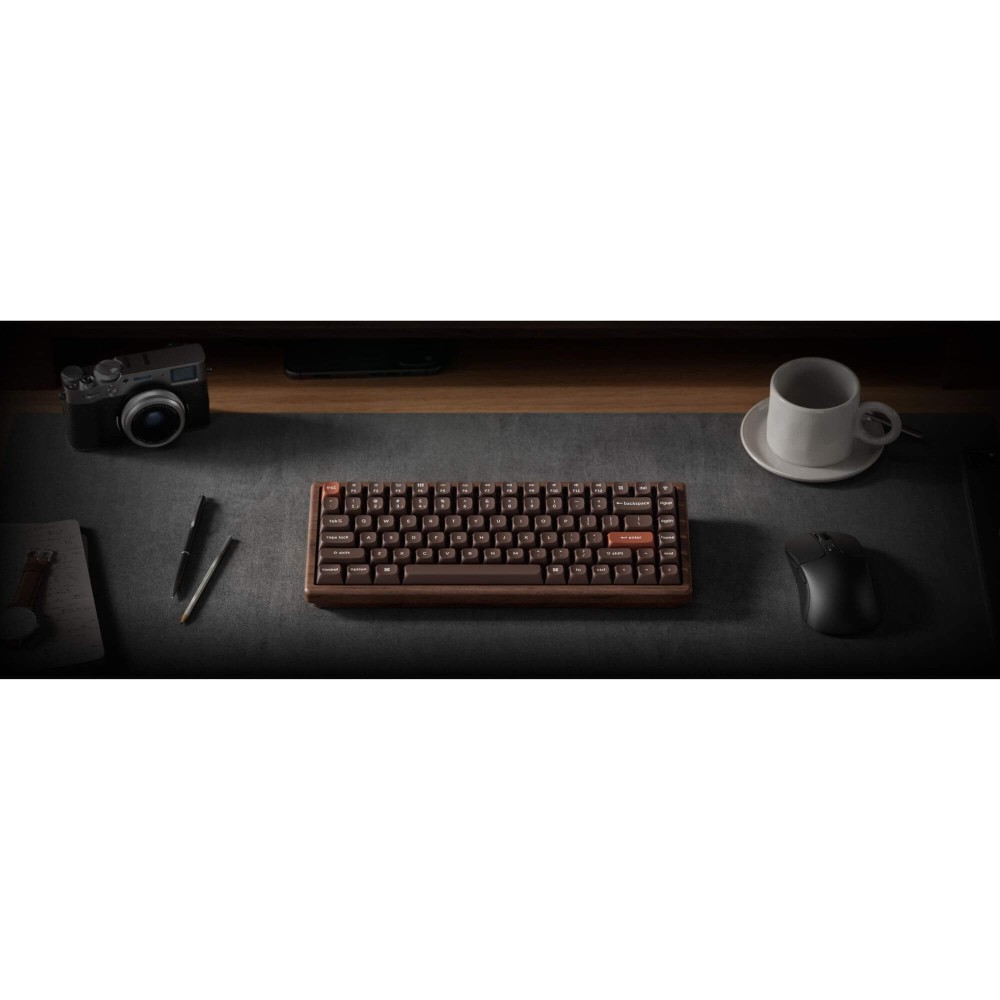 Keychron K2 HE All-Wood – Magnetische Holz Tastatur
