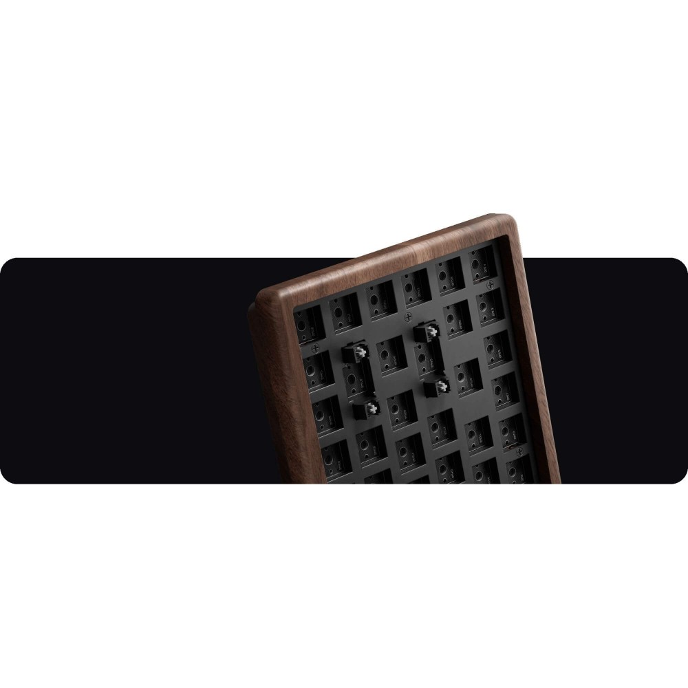 Keychron K2 HE All-Wood – Magnetische Holz Tastatur