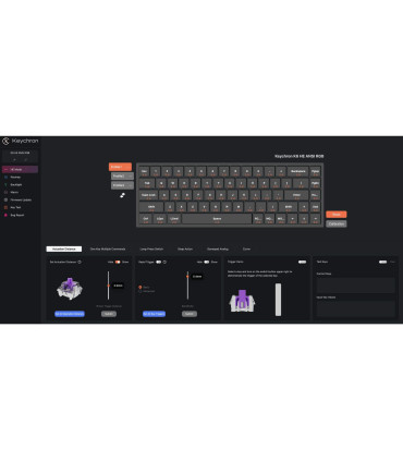 Keychron K6 HE Black Special Edition clavier magnétique de jeu