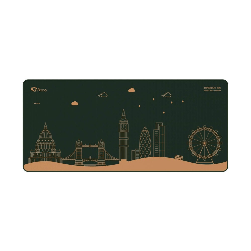Akko World Tour London Deskmat