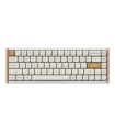 Keychron K6 HE White Wood Magnetic Switch (US)