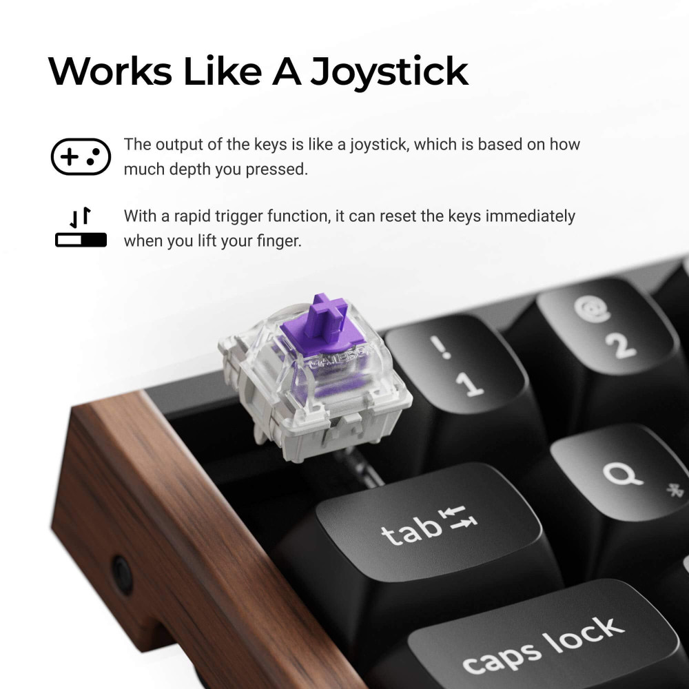 Keychron K6 HE Black Special Edition Magnetic Gaming Keyboard
