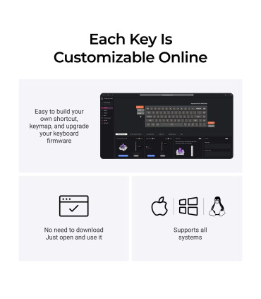 Keychron K6 HE Black Special Edition clavier magnétique de jeu