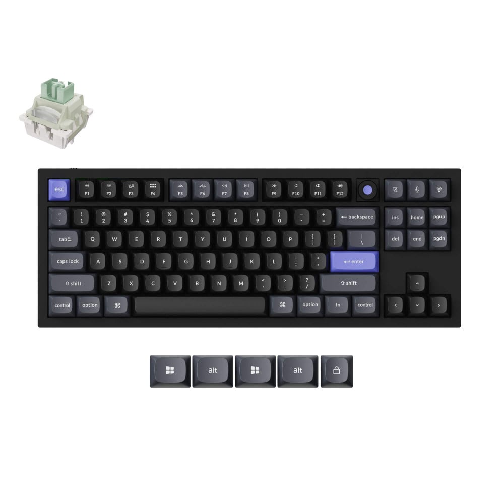 Keychron Q3 HE 8K interrupteur magnétique noir (États-Unis)