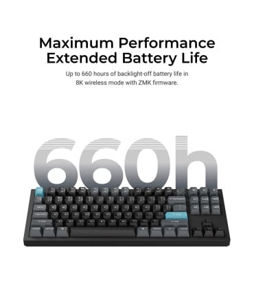 Keychron Q3 Ultra 8K Wireless ANSI-US with Silk POM Brown Switch