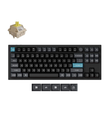 Keychron Q3 Ultra 8K sans fil ANSI-US avec interrupteur Silk POM Banana