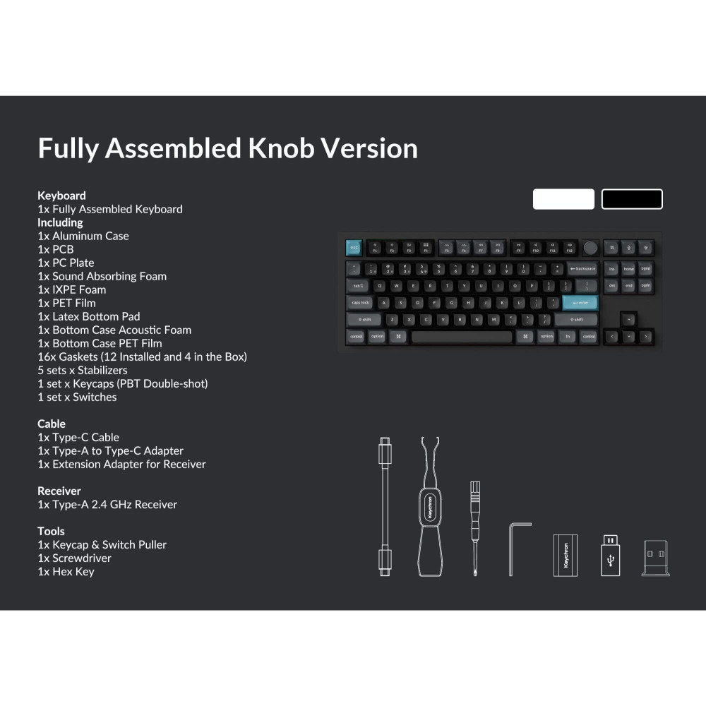 Keychron Q3 Ultra 8K sans fil ANSI-US avec interrupteur Silk POM Banana