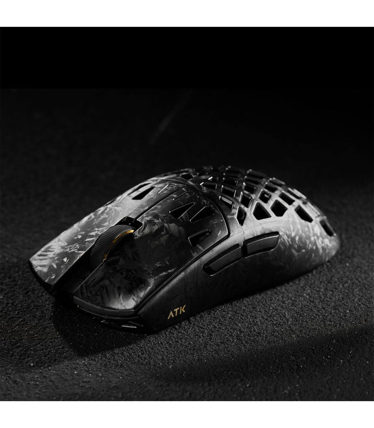 ATK Ghost Ultimate Carbon Fiber Black 8K Wireless Gaming Mouse