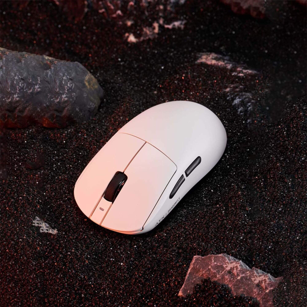 ATK Dragonfly A9 Plus V2 Souris sans fil légère blanche