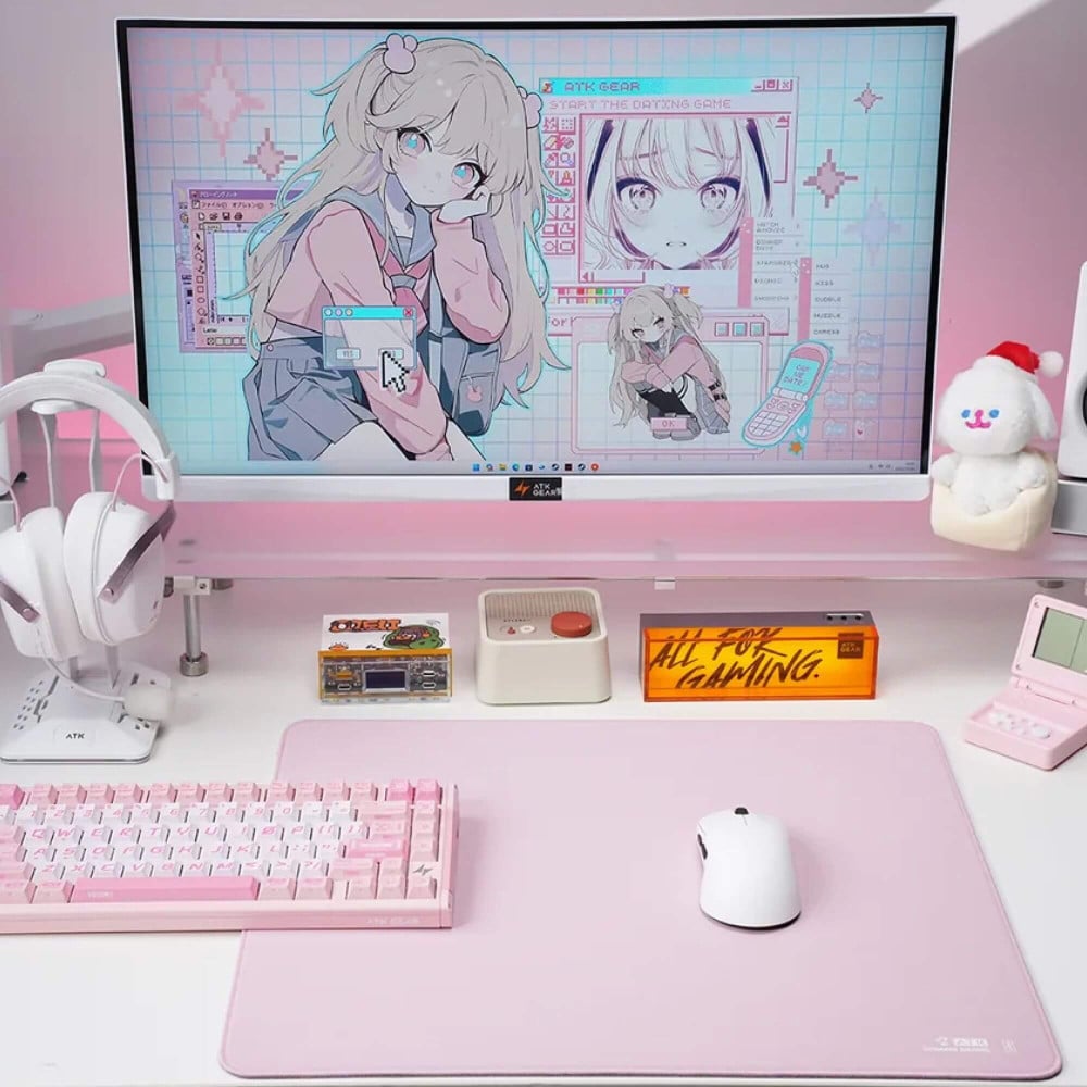 ATK TAPIS-souris SKY - Rose