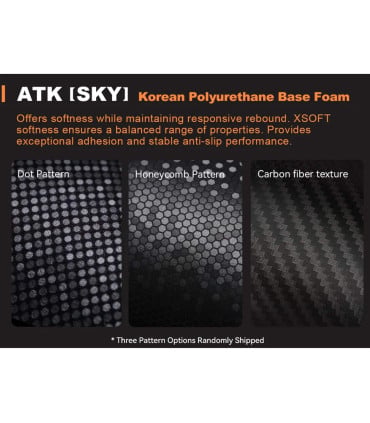 ATK SKY Mousepad Black XSOFT Gaming Mauspad 490 x 420mm