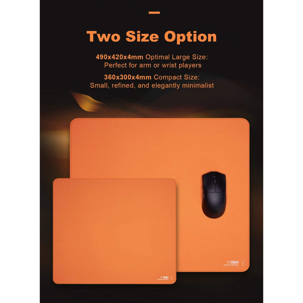 ATK SKY Mousepad Black XSOFT Gaming Mauspad 490 x 420mm