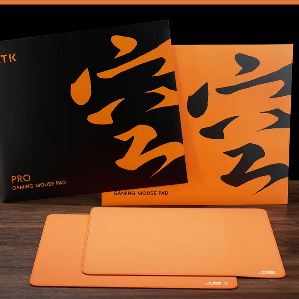 ATK Tapis de souris SKY Tapis de jeu XSOFT orange 360 x 300mm