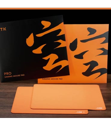 ATK Tapis de souris SKY Tapis de jeu XSOFT orange 360 x 300mm