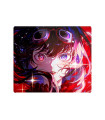 ATK Tapis de souris en verre trempé - rouge