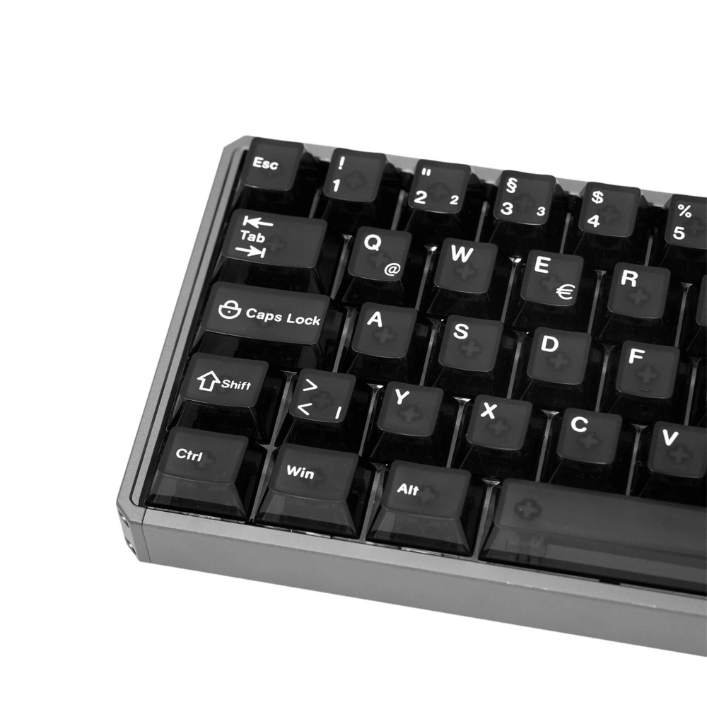 AKKO MOD68-HE ISO-DE Sans fil transparent noir 8000Hz