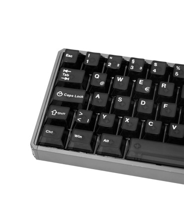 AKKO MOD68-HE ISO-DE Sans fil transparent noir 8000Hz