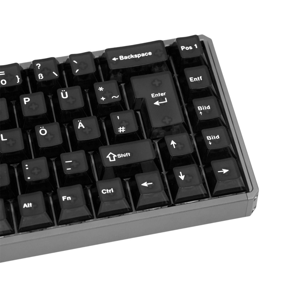 AKKO MOD68-HE ISO-DE Sans fil transparent noir 8000Hz