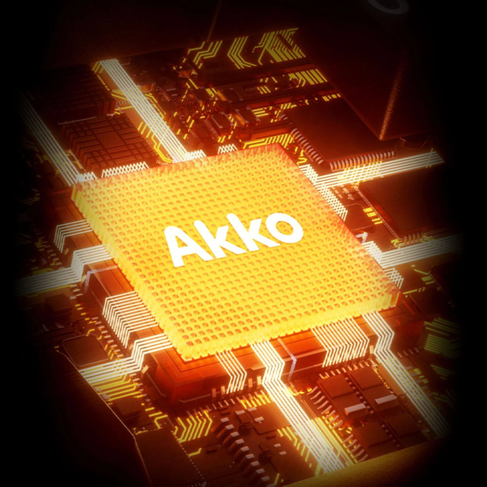 AKKO MOD68-HE ISO-DE Sans fil transparent noir 8000Hz